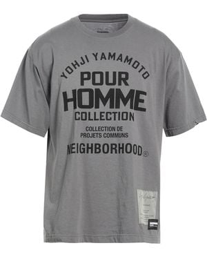 Yohji Yamamoto T-Shirt Cotton - Grey