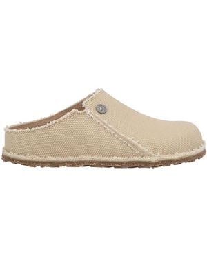 Birkenstock Zermattpre Mules & Clogs Textile Fibres - White