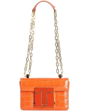 Tom Ford Shoulder Bag Leather - Red