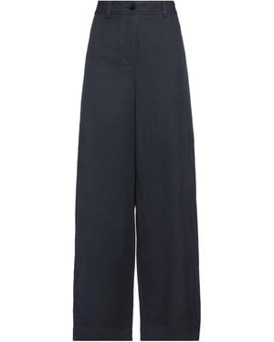 Roberto Collina Pants Viscose, Linen, Cotton - Blue