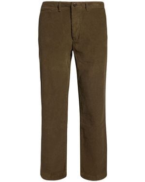 Fay Khaki Trousers Cotton - Green