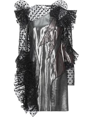 Alberta Ferretti Vestito Corto - Nero