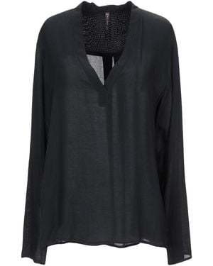 Manila Grace Top Viscose - Black