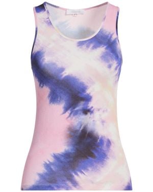 Rabanne Tank Top Viscose, Polyamide, Elastane - Purple
