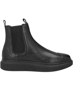 Officine Creative Ankle Boots Leather - Black
