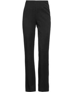Patrizia Pepe Trousers Polyester, Elastane - Black