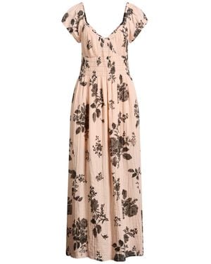 Free People Midi Dress Cotton - Natural
