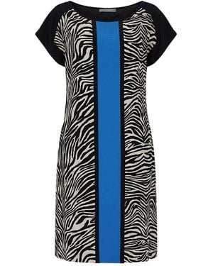 Alberta Ferretti Mini Dress Silk - Blue