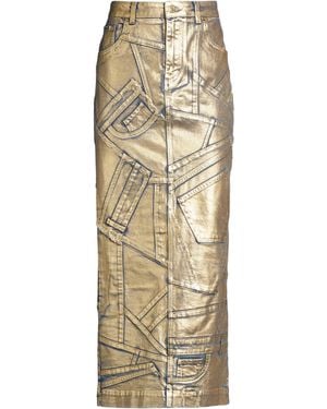 Tom Ford Denim Skirt Cotton, Elastane - Natural