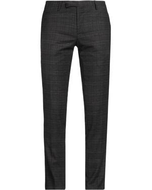 Brian Dales Charcoal Pants Wool, Cashmere - Gray