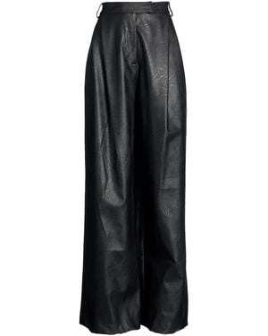 hinnominate Pants Viscose, Polyurethane - Black