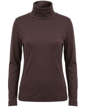 Daniele Fiesoli Dark T-Shirt Cotton - Brown