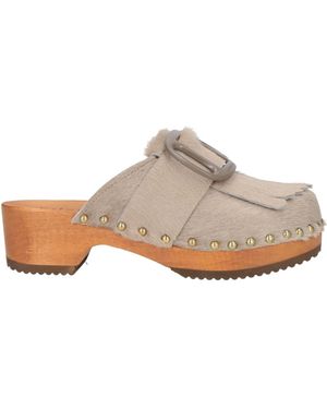サンダル・ミュール JEJIA SS23 LEATHER CLOGS (JDPS23FO06_0362840284) Jejia Leather Clogs - Black - Women | JDPS23FO060362840284