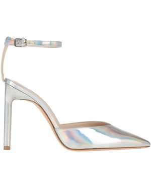 Bettina Vermillon Court Shoes - Metallic