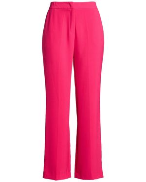 Clips More Fuchsia Pants Polyester, Elastane - Pink