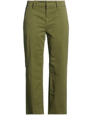 Dondup Pants Cotton, Elastane - Green