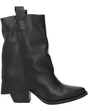 Ovyè Ankle Boots Calfskin - Black