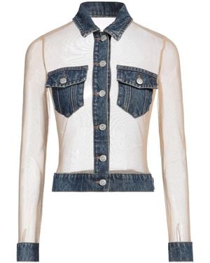 Coperni Shirt Polyamide, Elastane, Cotton - Blue