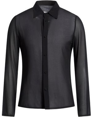 MM6 by Maison Margiela Shirt Polyester - Black