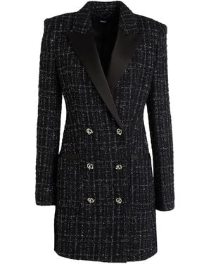 BOSS Mini Dress Acrylic, Recycled Cotton, Synthetic Fibers, Wool, Metallic Fiber - Black