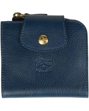 Il Bisonte Brieftasche - Blau