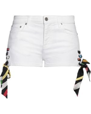 Emilio Pucci Denim Shorts - White