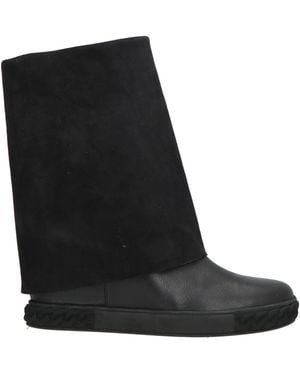 Casadei Botines De Caña Alta - Negro