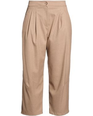 ViCOLO Sand Pants Polyester, Viscose, Elastane - Natural
