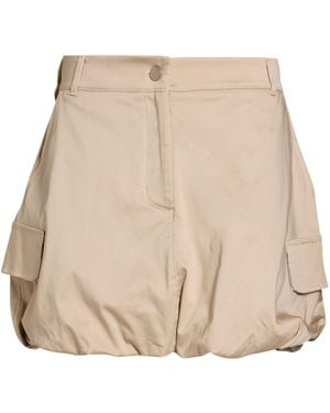 DISCLAIMER Mini Skirt Cotton, Elastane - Natural