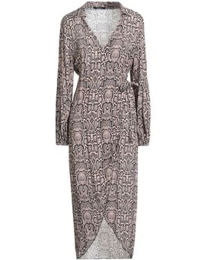 Carla G Vestito Midi - Grigio