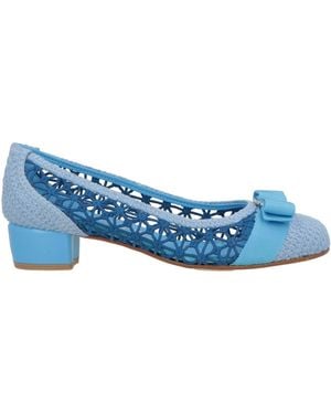 Ferragamo Court Shoes - Blue