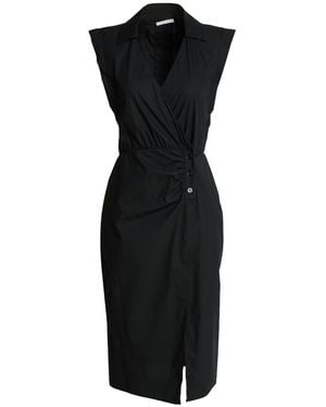 Patrizia Pepe Vestido Midi - Negro