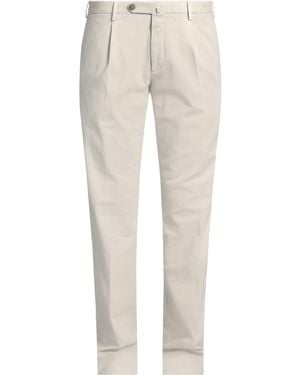 Corneliani Light Pants Cotton, Elastane - Natural
