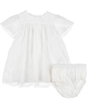 Chloé Vestito Baby - Bianco