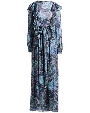 Alberta Ferretti Vestito Lungo - Blu