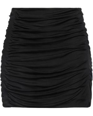 GAUGE81 Mini Skirt Viscose - Black