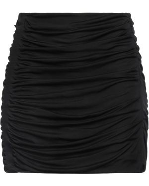 GAUGE81 Mini Skirt Viscose - Black
