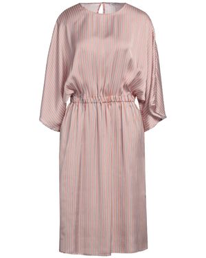 Peserico Easy Midi Dress Polyester - Pink
