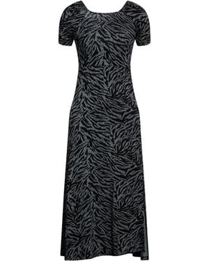 Liquorish Midi Dress - Black