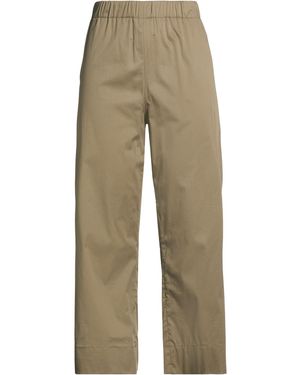 RUE DU BAC Military Trousers Cotton, Polyamide, Elastane - Natural