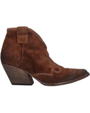 Elena Iachi Ankle Boots - Brown