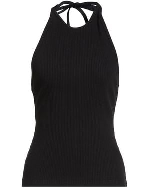 Agolde Top Organic Cotton, Elastane - Black