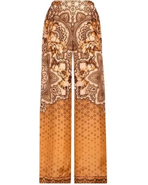 Alberta Ferretti Trouser - Orange