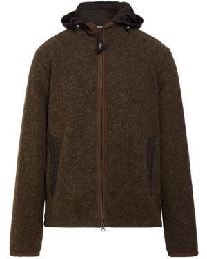 Aspesi Coat Virgin Wool - Brown