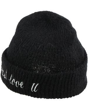 Sandro Hat Acrylic, Polyamide, Mohair Wool - Black