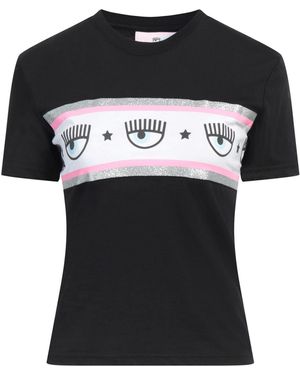 Chiara Ferragni T-Shirt Cotton - Black