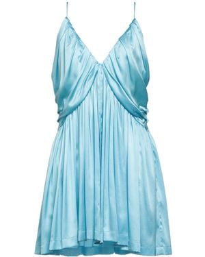 Semicouture Mini Dress - Blue
