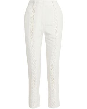 Aje. Trouser - White