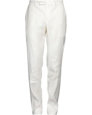 Lardini Pants Linen, Viscose, Elastane - White
