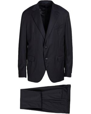 Caruso Suit Wool - Blue